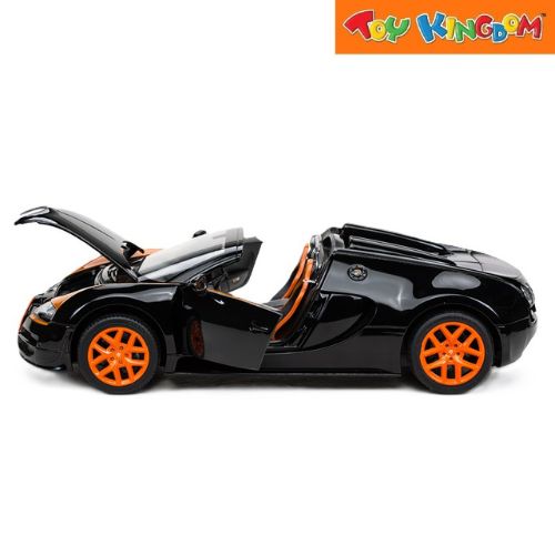 Rastar 1:14 Bugatti Veyron 16.4 Grand Sport Vitesse Black Die-cast