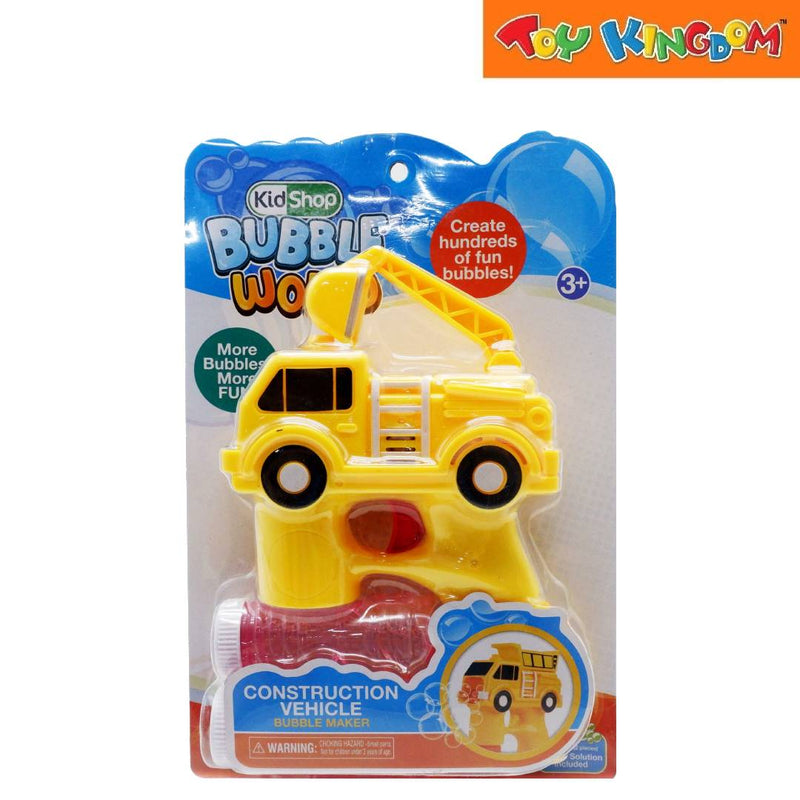 KidShop Bubbles Construction Vehicle