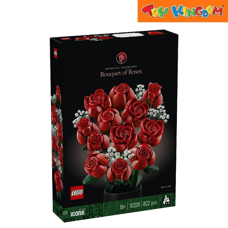 Lego 10328 Botanical Collection Bouquet Of Roses 822pcs Blocks