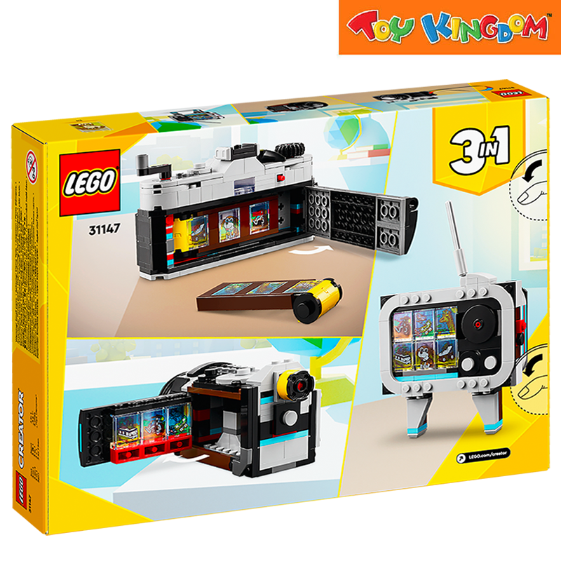 Lego 31147 Creator Retro Camera 261pcs Building Blocks