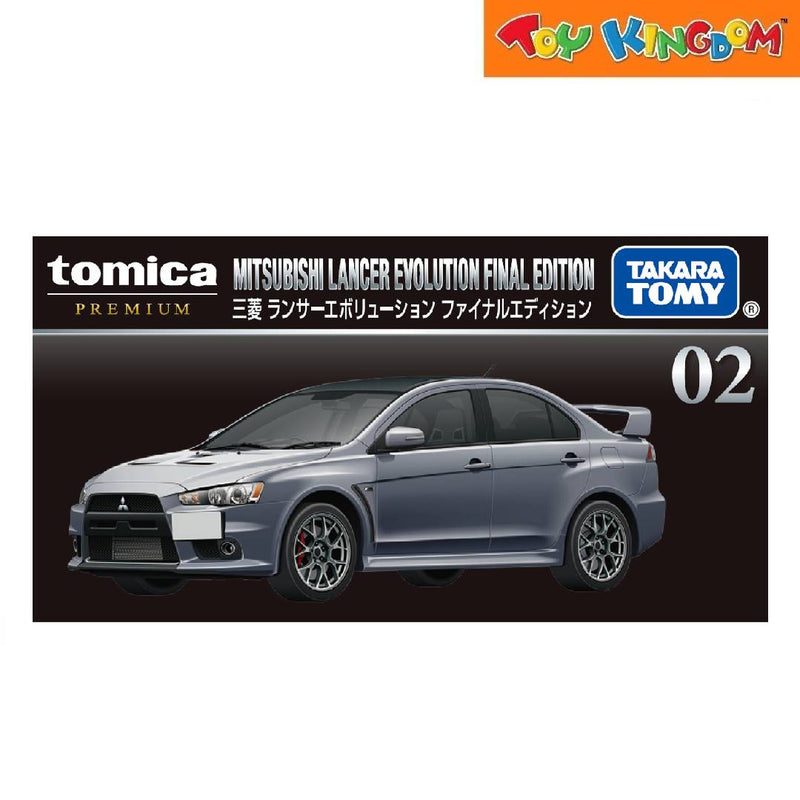 Tomica Premium No.02 Mitsubishi Lancer Evolution Final Sports Car Die-cast