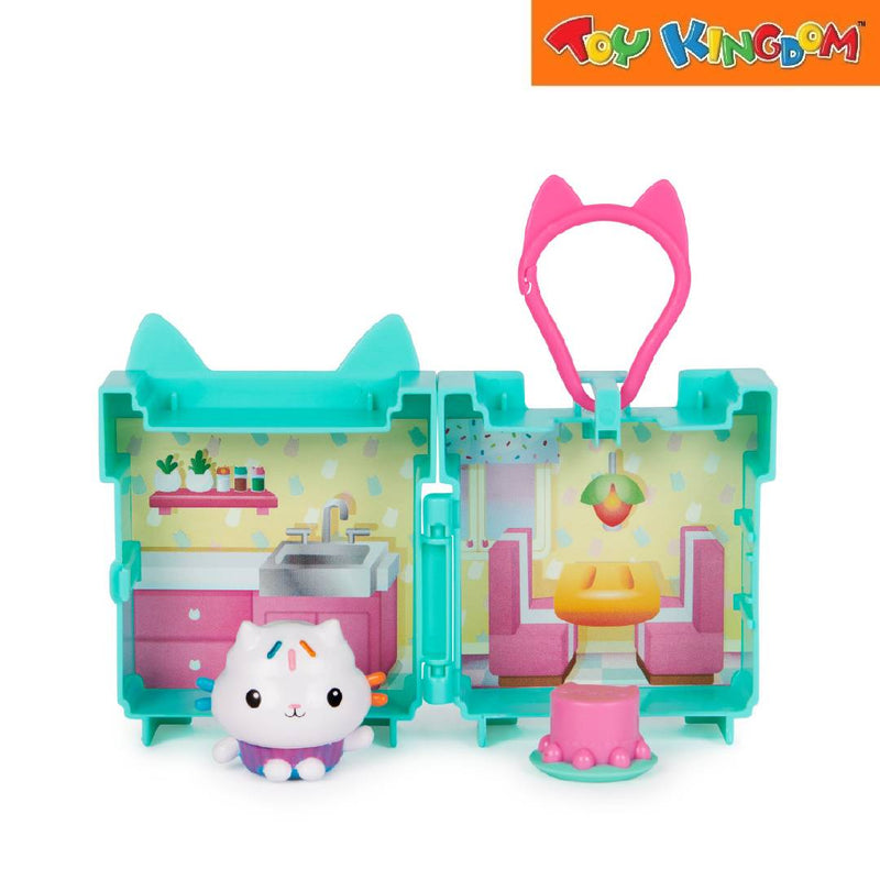 Gabby's Dollhouse Cakey Cat Mini Clip On Playset