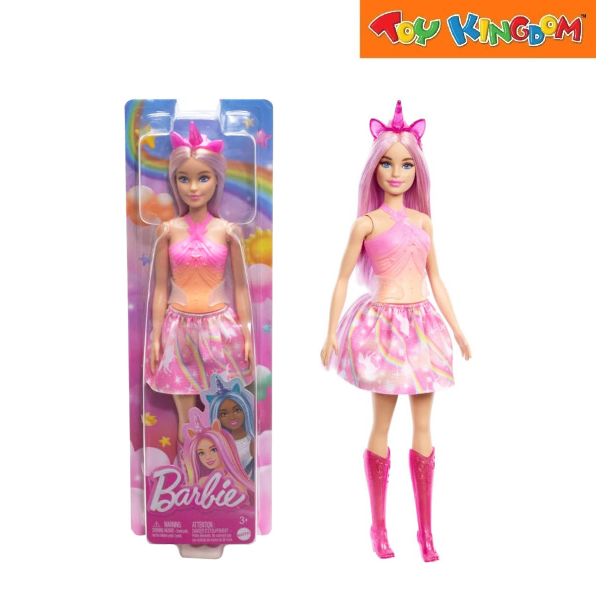 Barbie Fairytale New Core Unicorn Dolls With Purple Hair