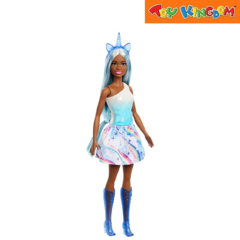 Barbie Fairytale New Core Unicorn Dolls With Blue Hair