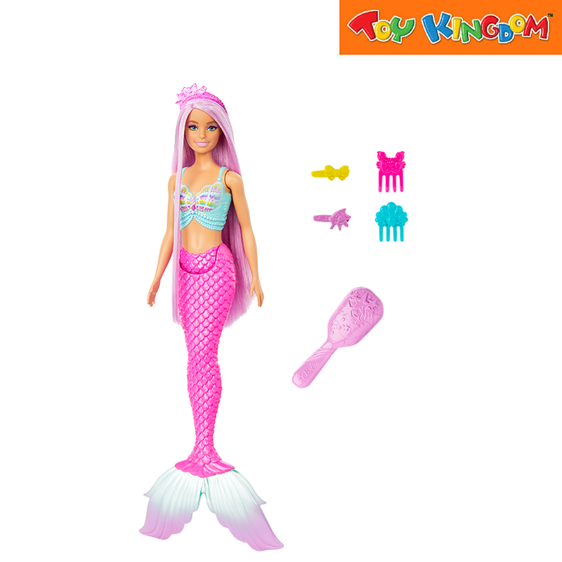 Barbie Mermaid Long Purple Hair Fantasy Doll