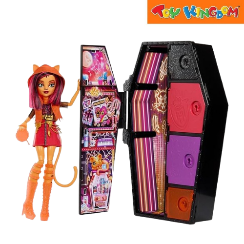 Monster High Series 3 Skulltimate Secrets Neon Frights Toralei Stripe Doll