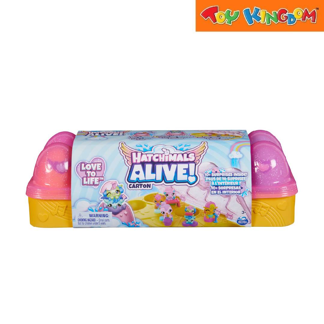 Hatchimals Alive Egg Carton Playset | Toy Kingdom