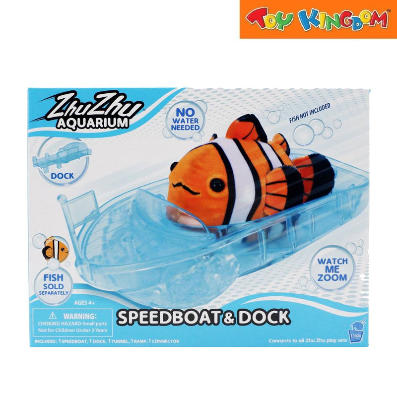 ZhuZhu Aquarium Speed Boat And Dock