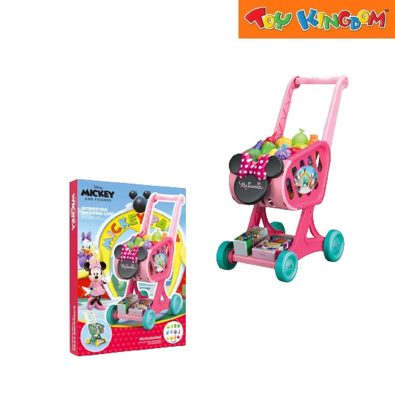 Disney Jr. Mickey And Friends Minnie Interesting Shopping Cart Rich Accessories