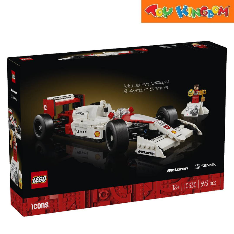 Lego 10330 McLaren MP4/4 & Ayrton Senna 693pcs Blocks