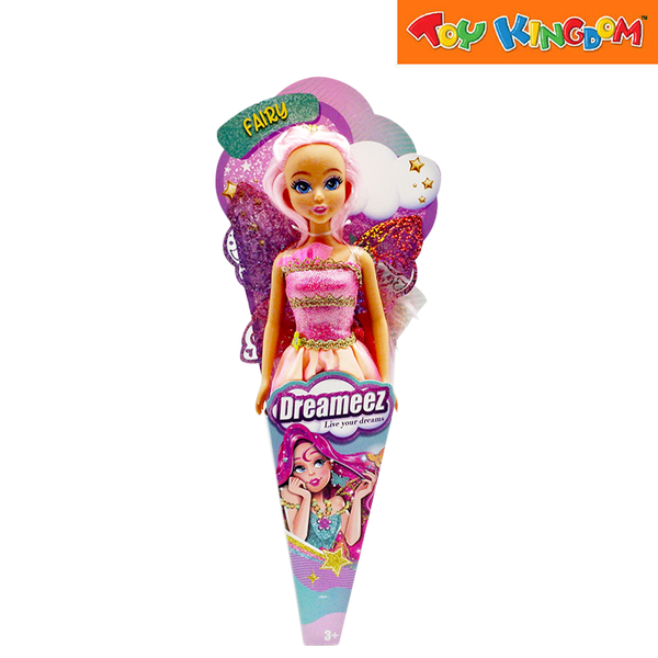 Dreameez Live your dreams Fairy Doll With Pink Wings