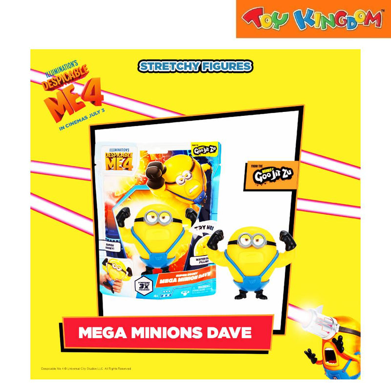 Despicable Me 4 Super Gooey Mega Minions Dave Stretchy Figure