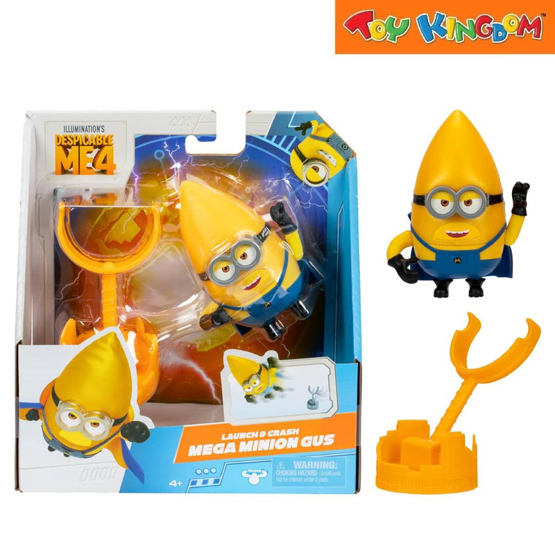 Despicable Me 4 Launch & Crash Mega Minions Gus Action Figure