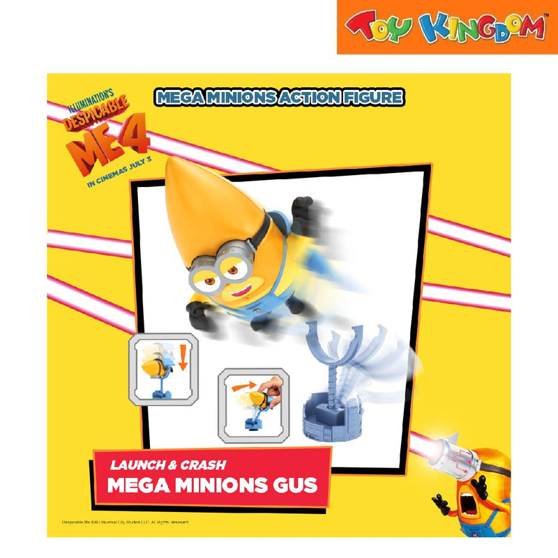 Despicable Me 4 Launch & Crash Mega Minions Gus Action Figure