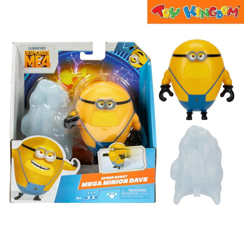 Despicable Me 4 Speed Burst Mega Minions Dave Action Figure