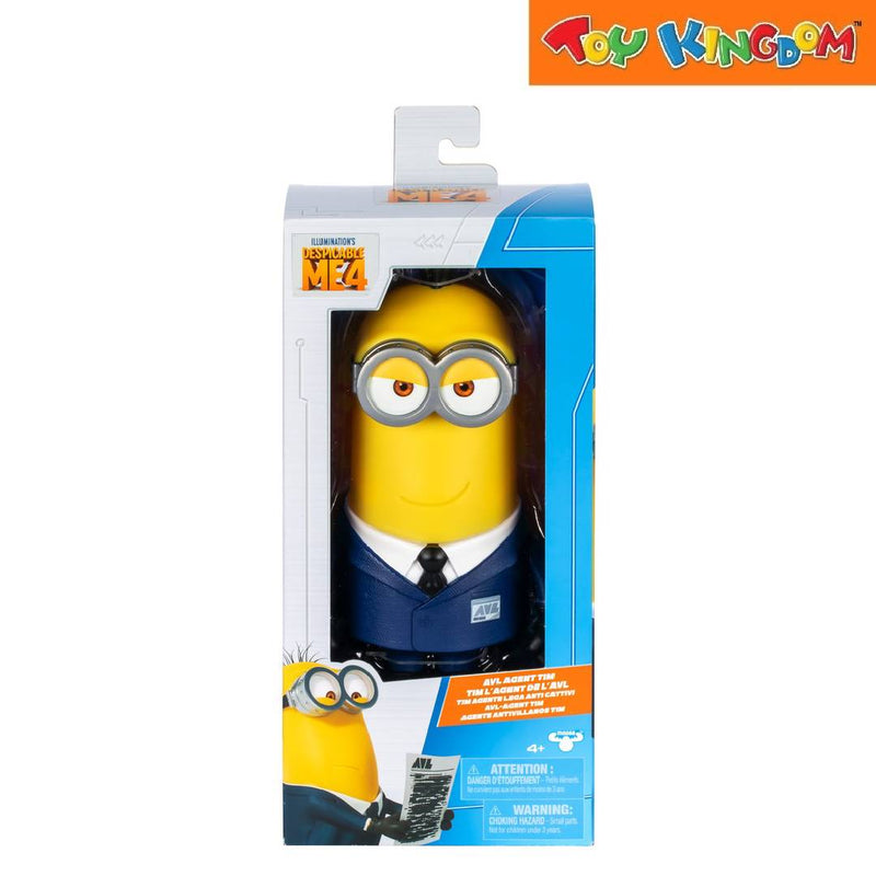 Despicable Me 4 Deluxe Minions AVL Agent Tim Action Figure