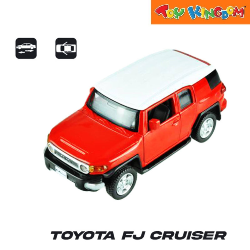 Metal Speed Zone Toyota FJ Cruiser Red Die-cast