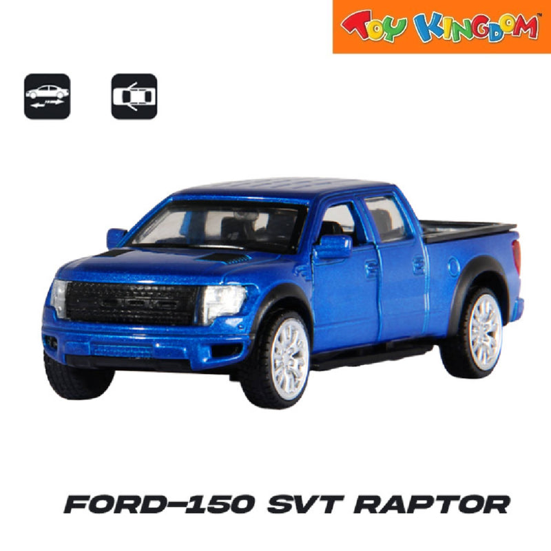 Metal Speed Zone Ford F150 SVT Raptor Blue Die-cast