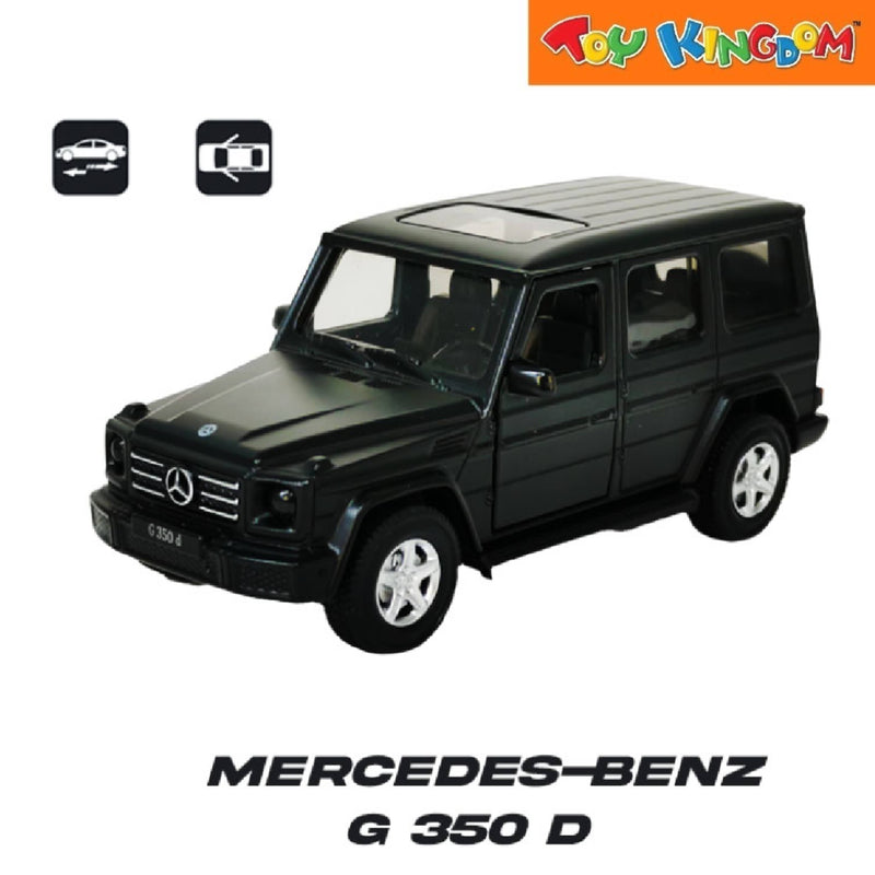 Metal Speed Zone Mercedes Benz G350D Black Die-cast