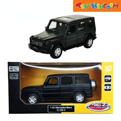 Metal Speed Zone Mercedes Benz G350D Black Die-cast