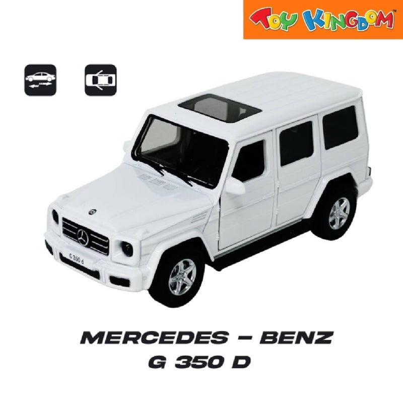 Metal Speed Zone Mercedes Benz G350D White Die-cast