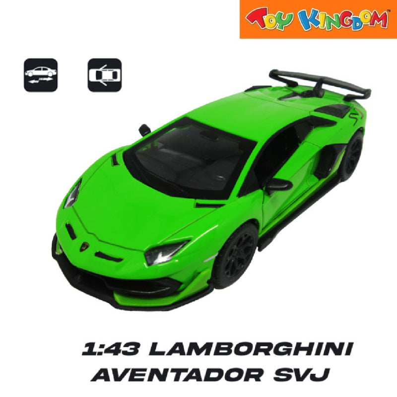 Metal Speed Zone Lamborghini Aventador SVJ Green Die-cast