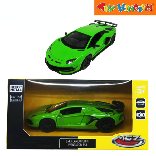 Metal Speed Zone Lamborghini Aventador SVJ Green Die-cast