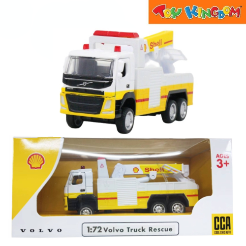 Metal Speed Zone Shell Volvo Truck Rescue Die-cast