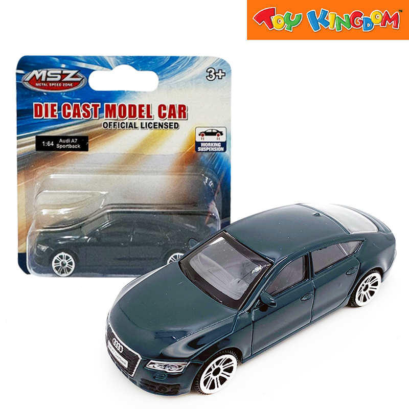 Metal Speed Zone 1:64 Audi A7 Sportback Navy Blue Die-cast