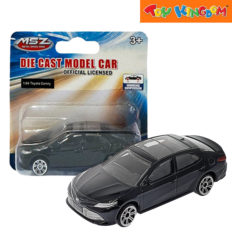 Metal Speed Zone 1:64 Toyota Camry Black Die-cast