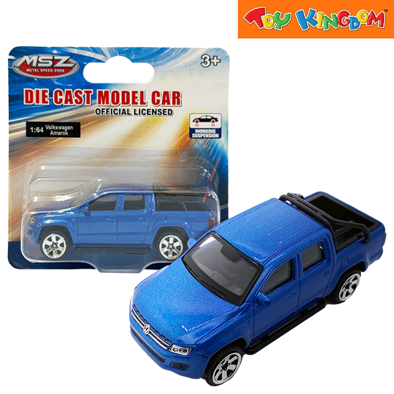 Metal Speed Zone 1:64 Volkswagen Amarok Blue Die-cast