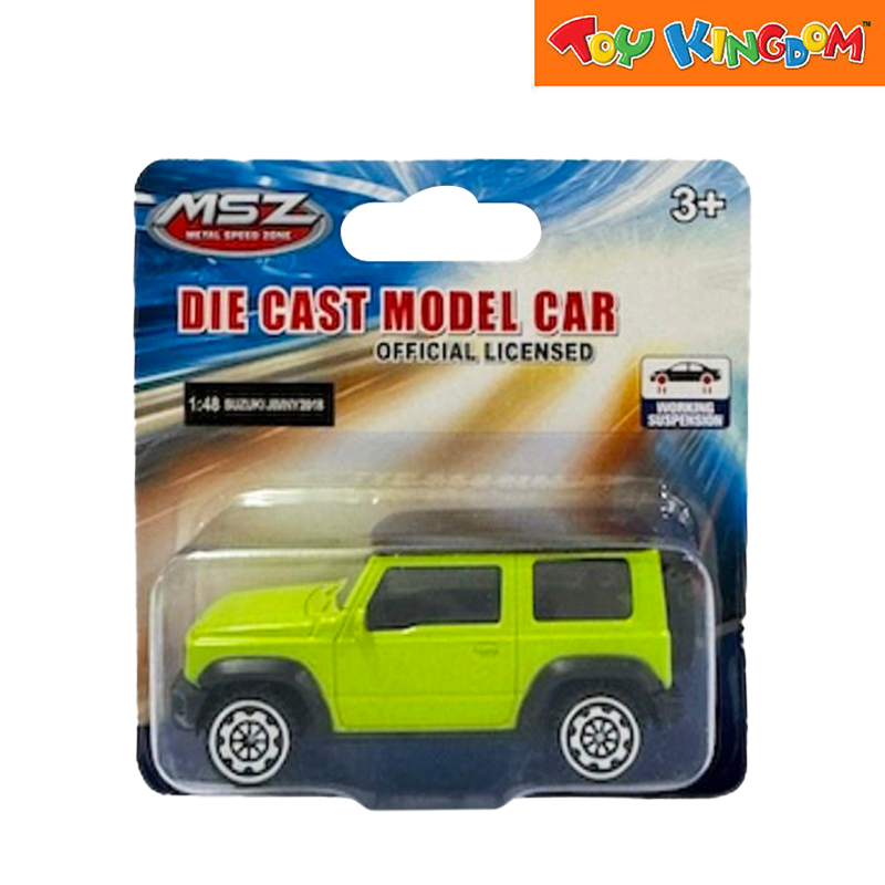 Metal Speed Zone 1:48 Suzuki Jimny Green Die-cast