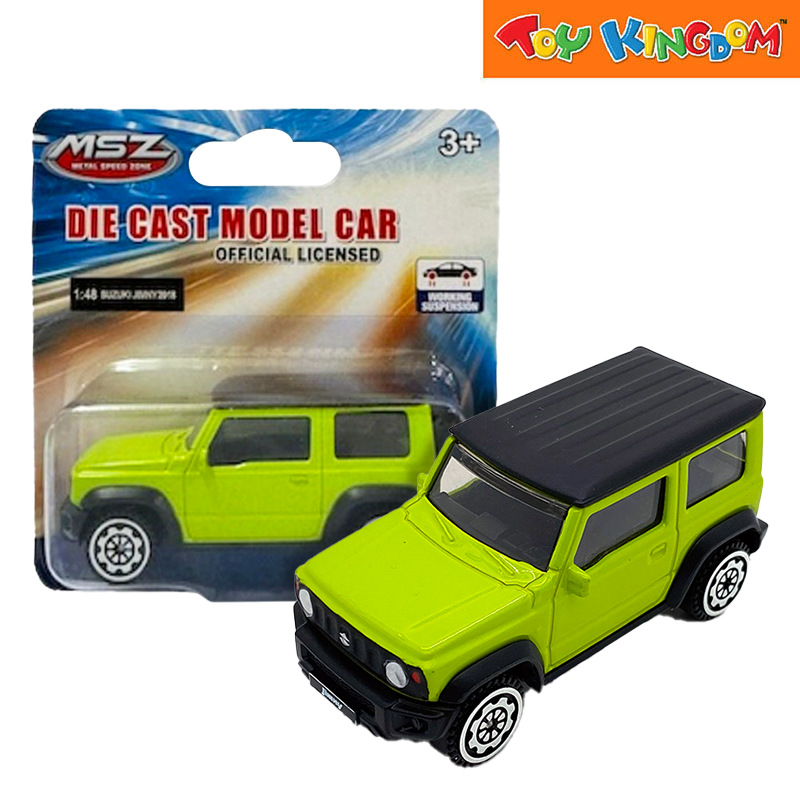 Metal Speed Zone 1:48 Suzuki Jimny Green Die-cast