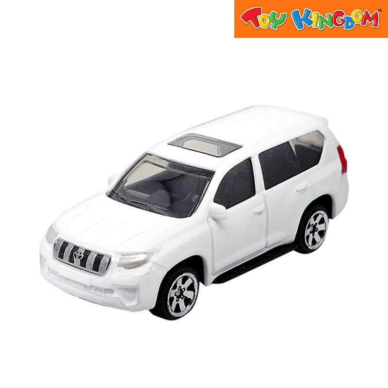 Metal Speed Zone 1:64 Toyota Land Cruiser Prado White Die-cast