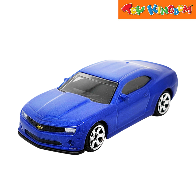 Metal Speed Zone 1:64 2013 Chevrolet Camaro SS Blue Die-cast