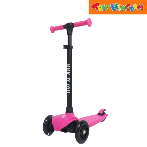 Kick N Roll K6 Pink Three Wheels Foldable Kids Scooter