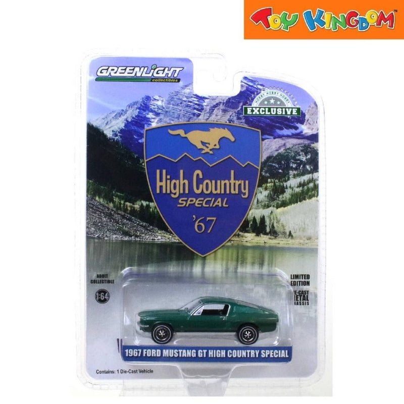 GreenLight 1:64 1967 Ford Mustang GT High Country Special Timberline Die-cast