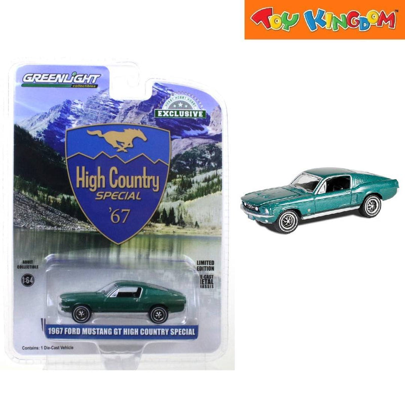 GreenLight 1:64 1967 Ford Mustang GT High Country Special Timberline Die-cast