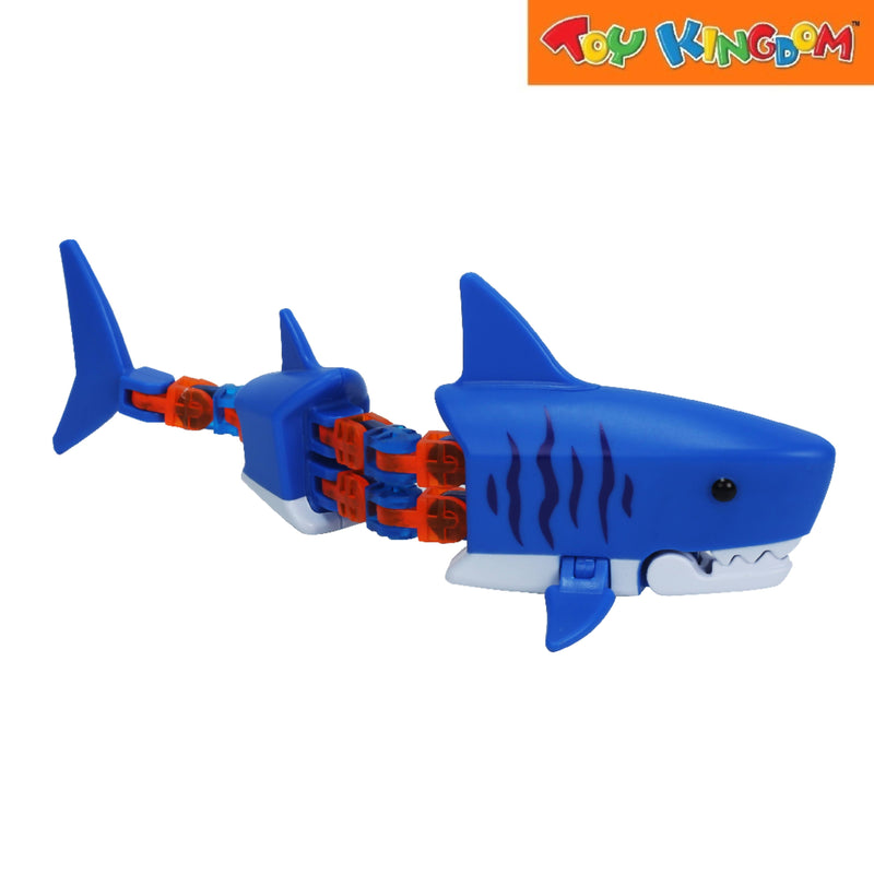 Zing Klixx Creaturez Shark Blue Action Figure