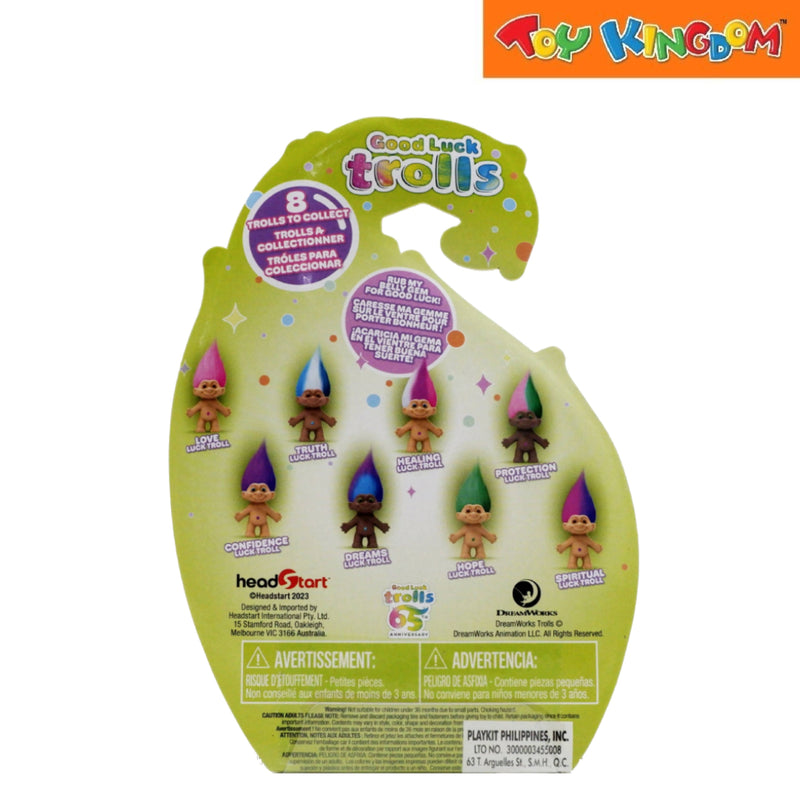 Head Start 65th Anniversary Good Luck Trolls Spiritual Fuchsia Purple Hair Troll