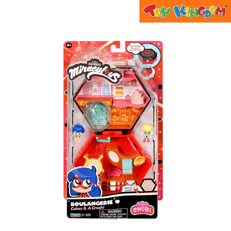 Miraculous Boulangerie Chibi Miracle Box Playset