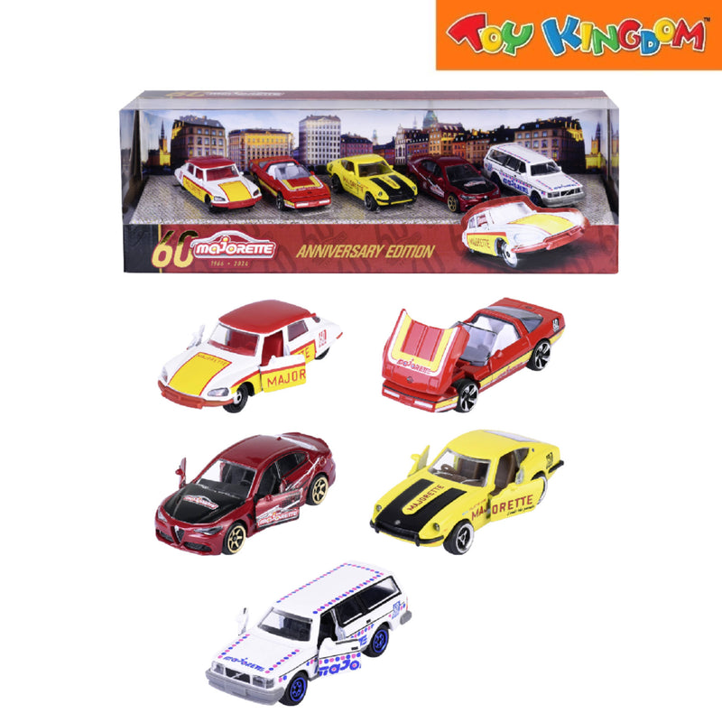 Majorette Anniversary Edition 5pcs Die-cast