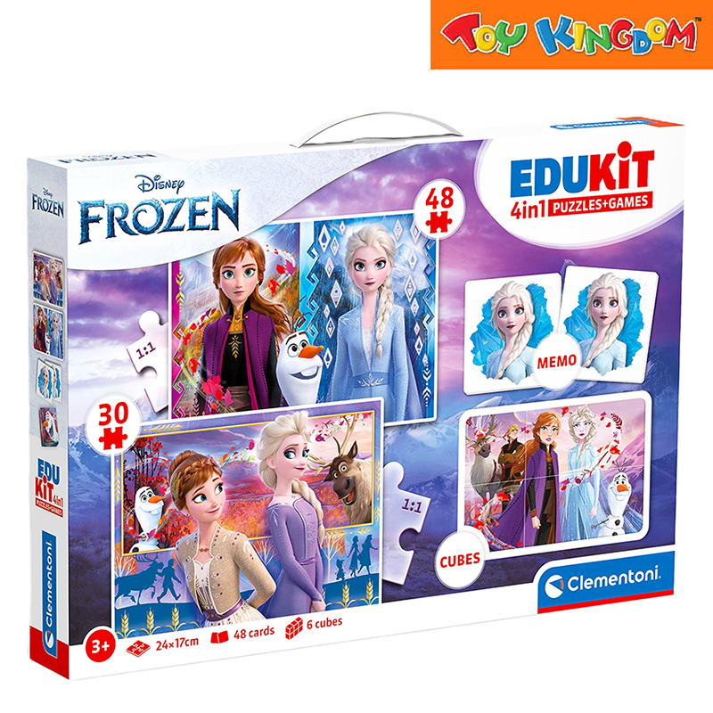 Clementoni Disney Frozen Edukit 4in1 Puzzle & Game