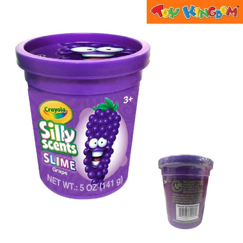 Crayola Silly Scents Grape 5 oz Slime Tub