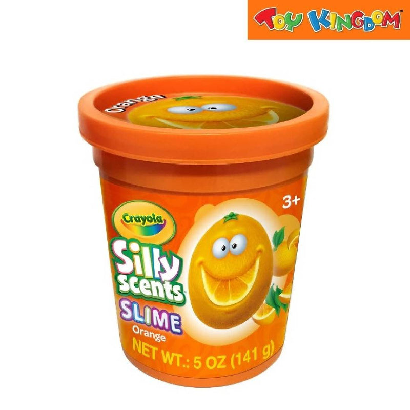 Crayola Silly Scents Orange 5 oz Slime Tub