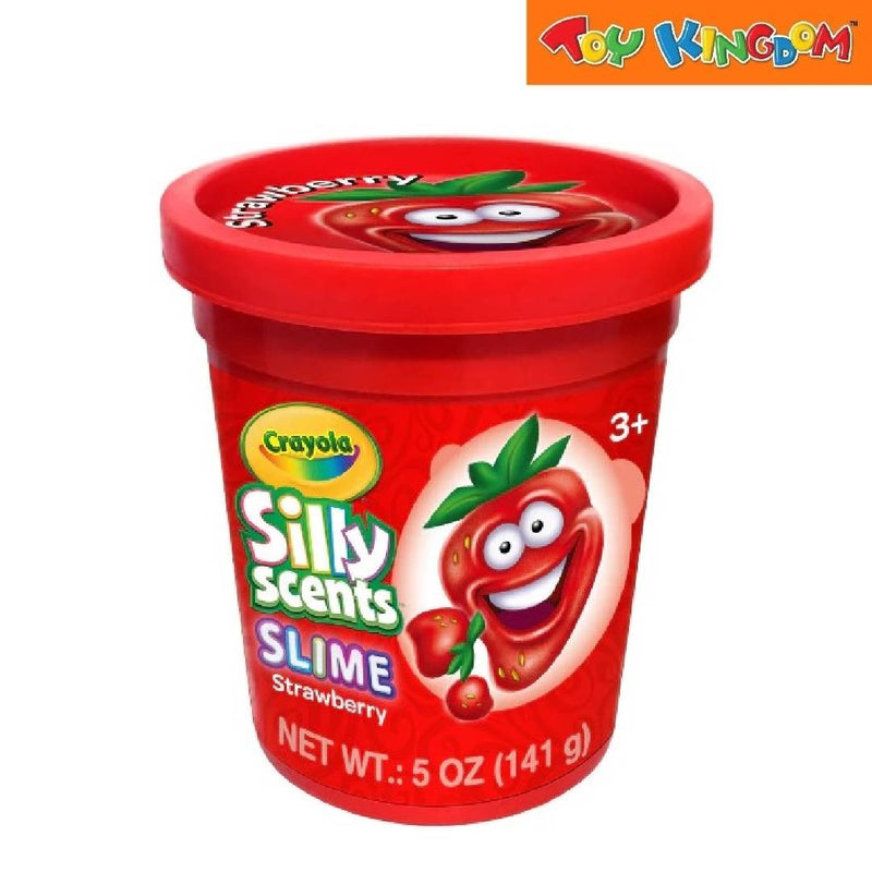 Crayola Silly Scents Strawberry 5 oz Slime Tub