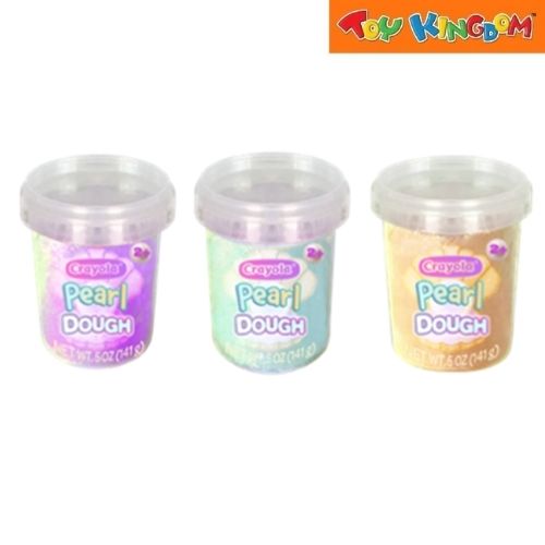 Crayola Pearl Dough 3 Packs 5 oz Silly Scents Tubs