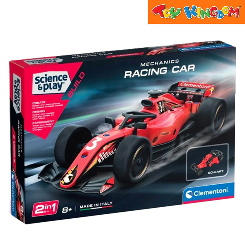 Clementoni Science & Play Build Mechanics Racing Car