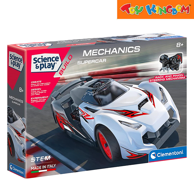 Clementoni Science & Play Build Mechanics Super Car