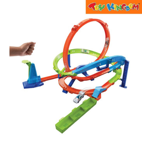 Hot Wheels Action Loop Cyclone Challenge Playset